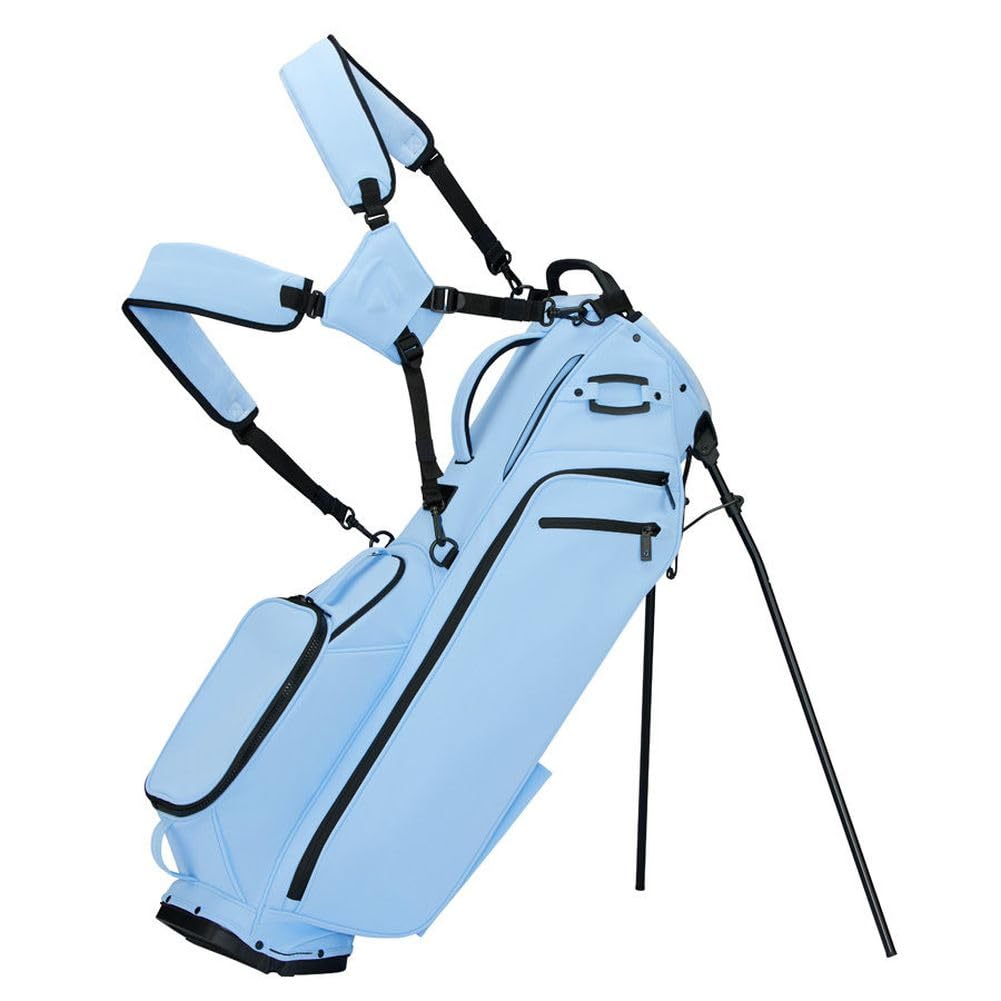TaylorMade ☆ゴルフバッグ ライトブルー新品タグつき TayorMade Golf Signature Stand Bag 4 Way Top Light Blue, Stand